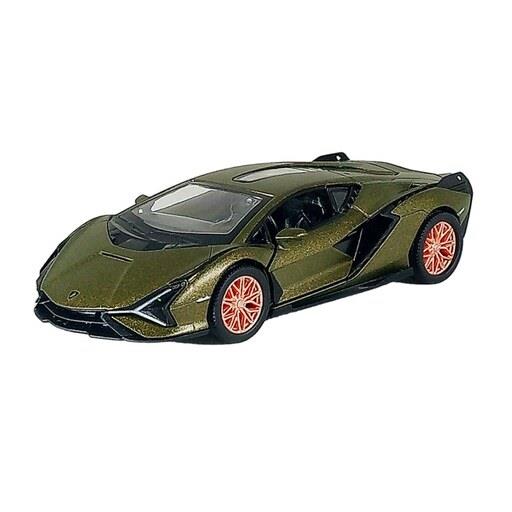 ماکت ماشین لامبورگینی سیان فلزی کد 7591 ماکتچی